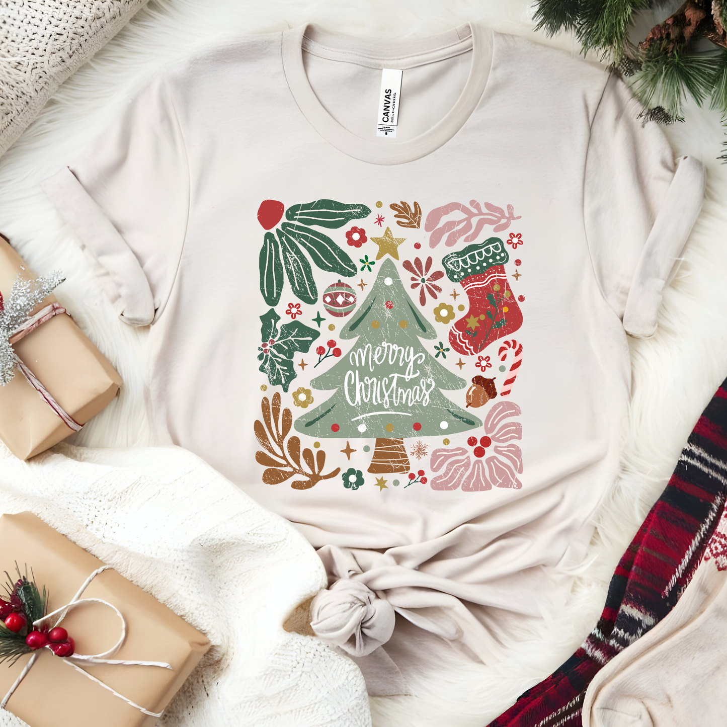 Boho Merry Christmas