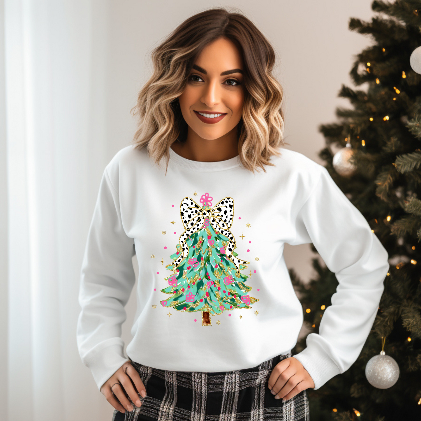 Girly Christmas Tree Coquette