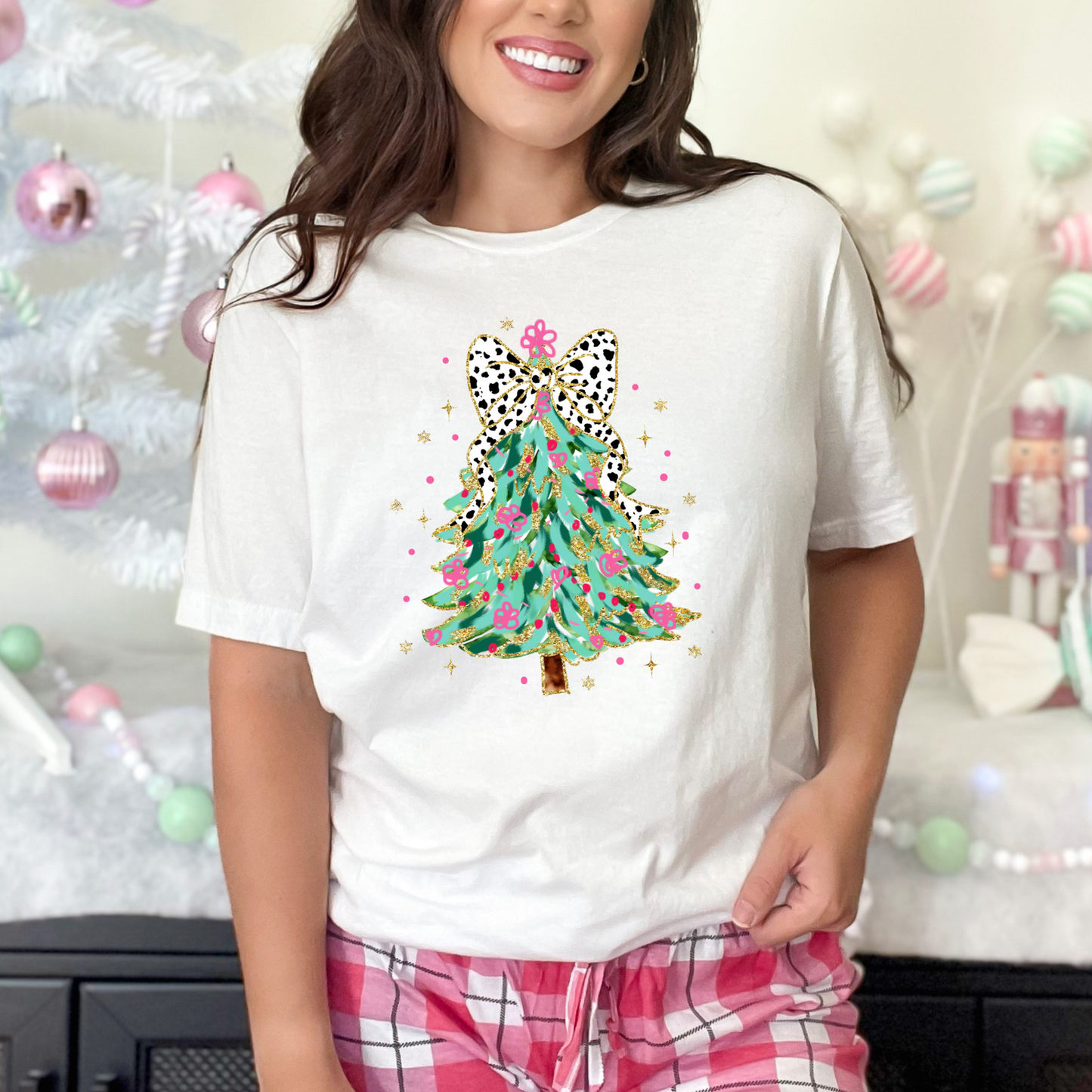 Girly Christmas Tree Coquette