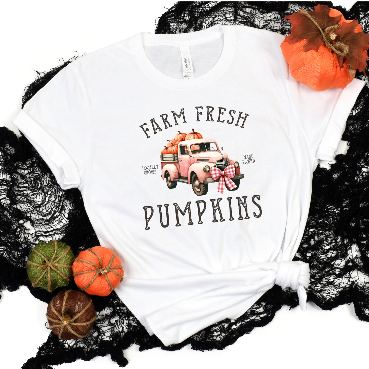 Girly Farm Fresh Pumpkins