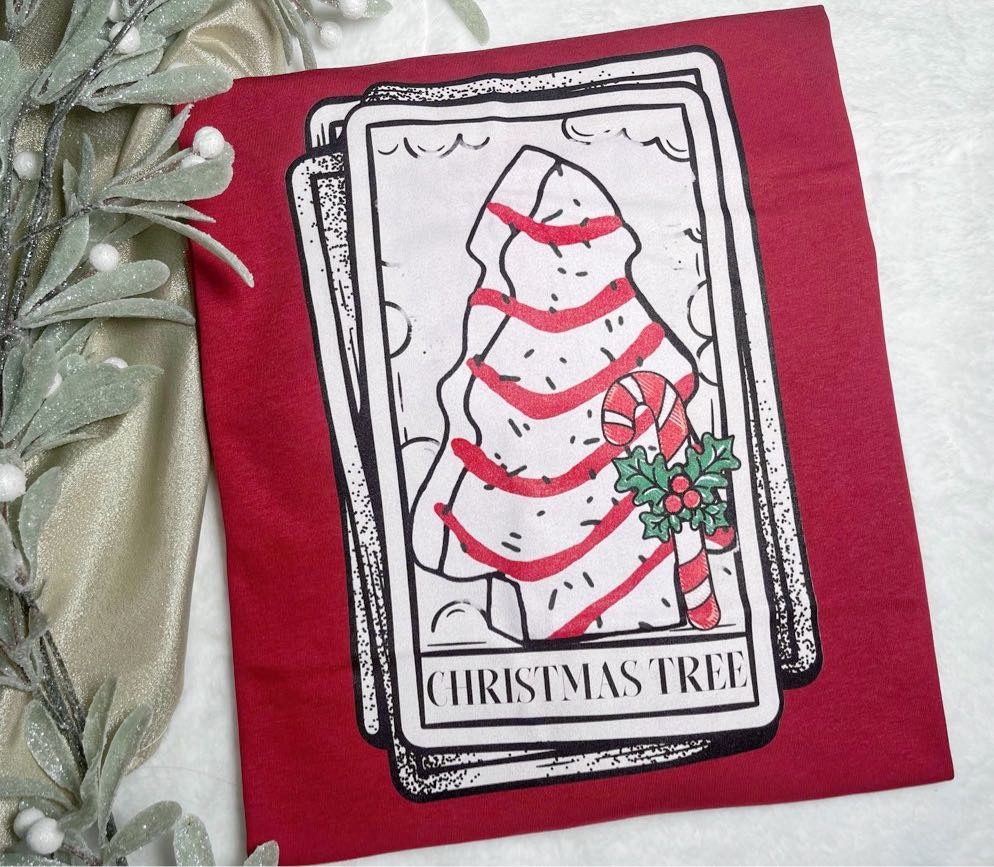 Christmas Tree Cake Card