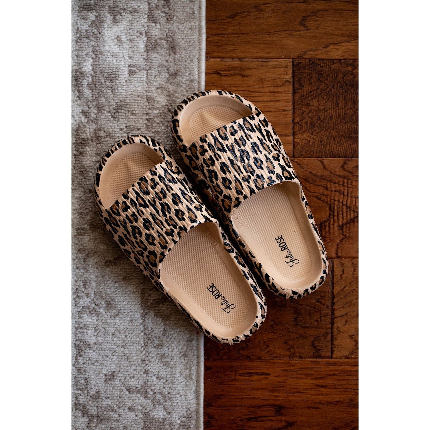 PreOrder | Brown Leopard 2.0  Insanely Comfy -Beach or Casual Slides