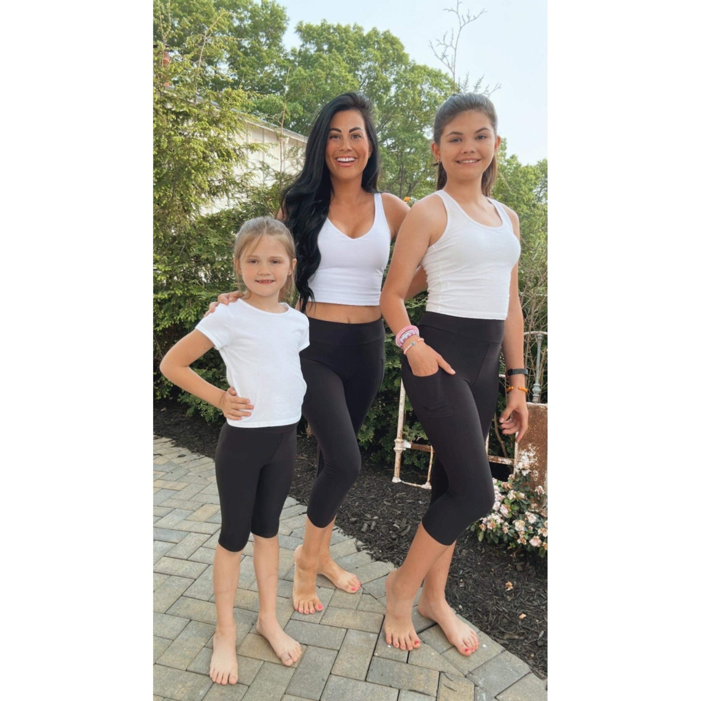 Ready to Ship | Kids Leggings, Capris and Biker Shorts  - Luxe Leggings by Julia Rose®