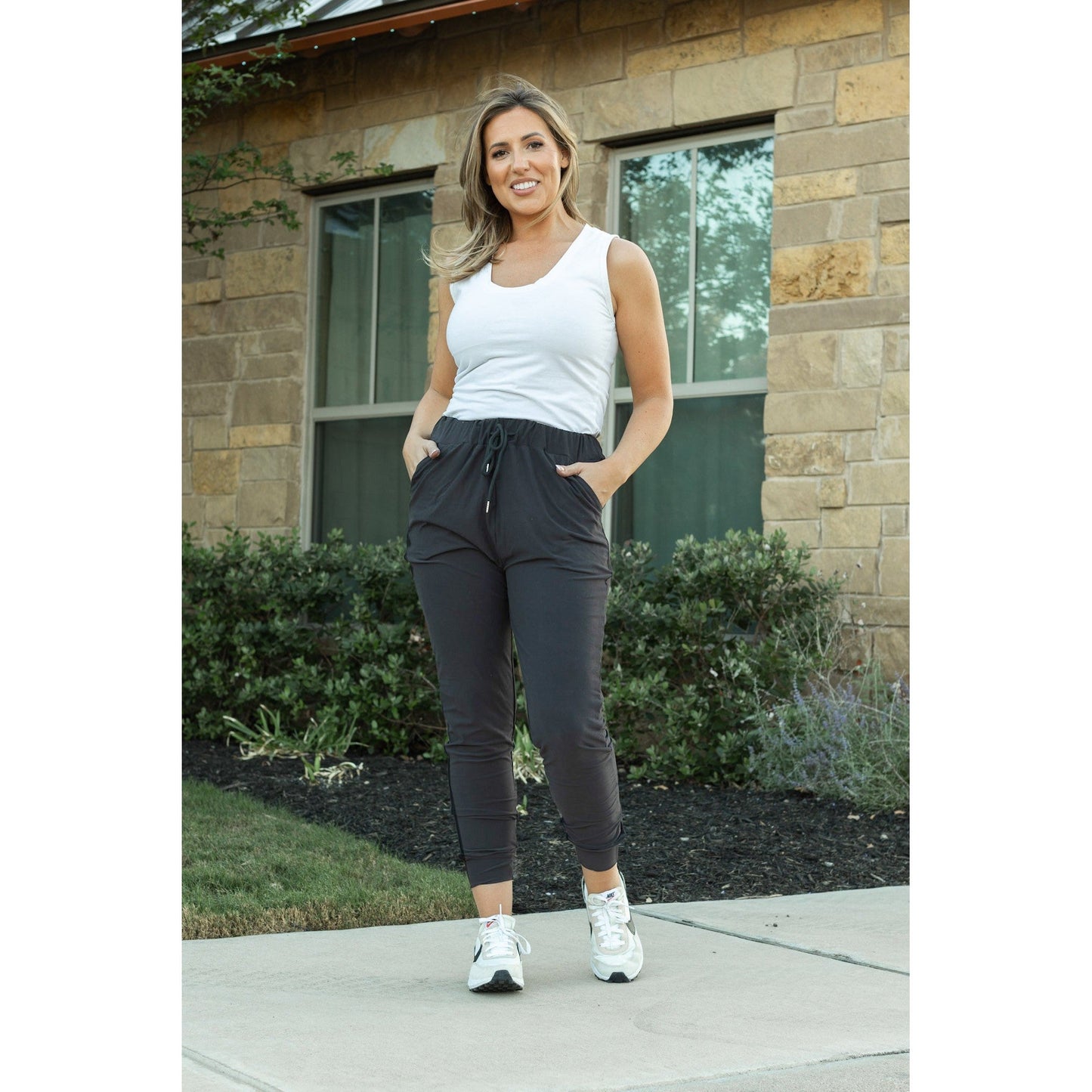 PreOrder | The Cindy Charcoal Joggers - Luxe Leggings by Julia Rose® Round 2